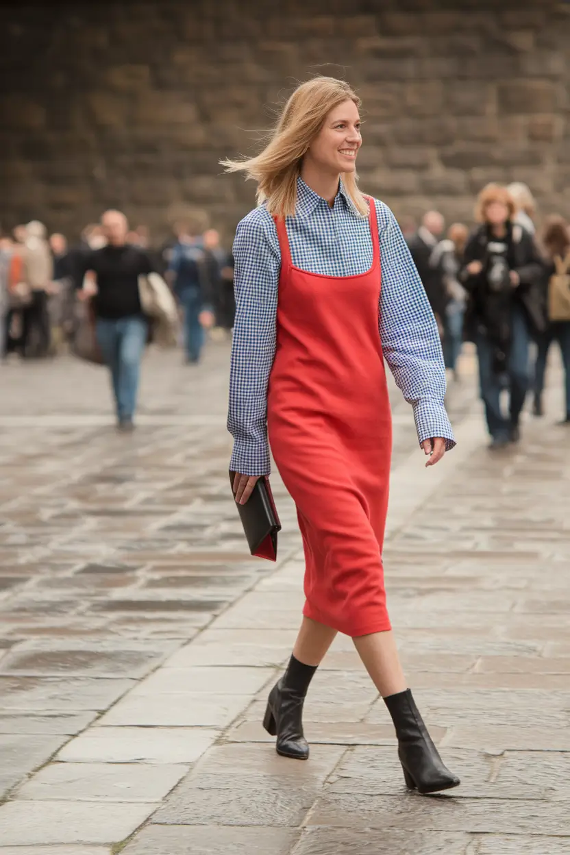 Casual September outfits Ideas 2025 Modern Prep with Bold Personality