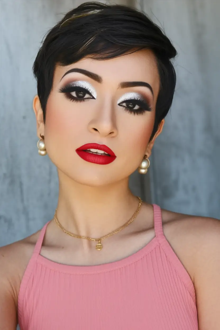 Chic and Easy Short Haircuts for Fall 2025 - Pixie Cut with Bold Highlights