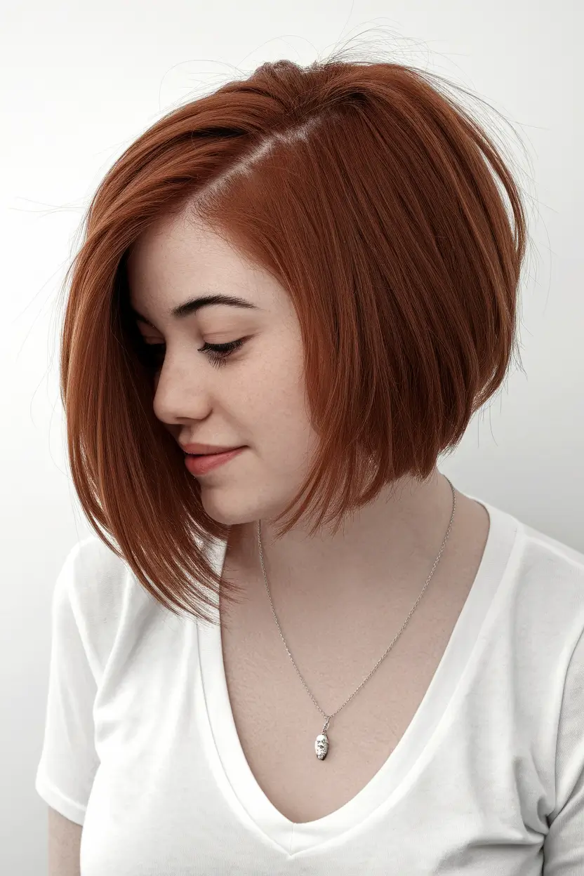 Chic and Easy Short Haircuts for Fall 2025 Textured Red Bob