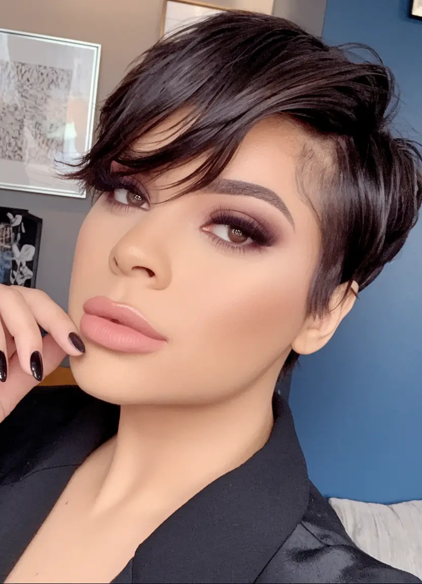 Chic and Easy Short Haircuts for Fall 2025 - Textured Pixie with Bold Fringe