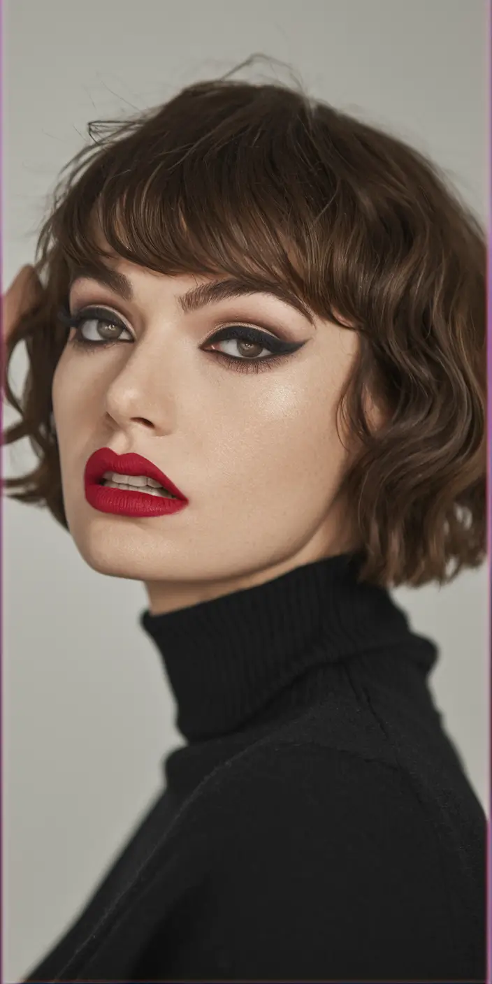 Chic and Easy Short Haircuts for Fall 2025 - Soft Curly Pixie