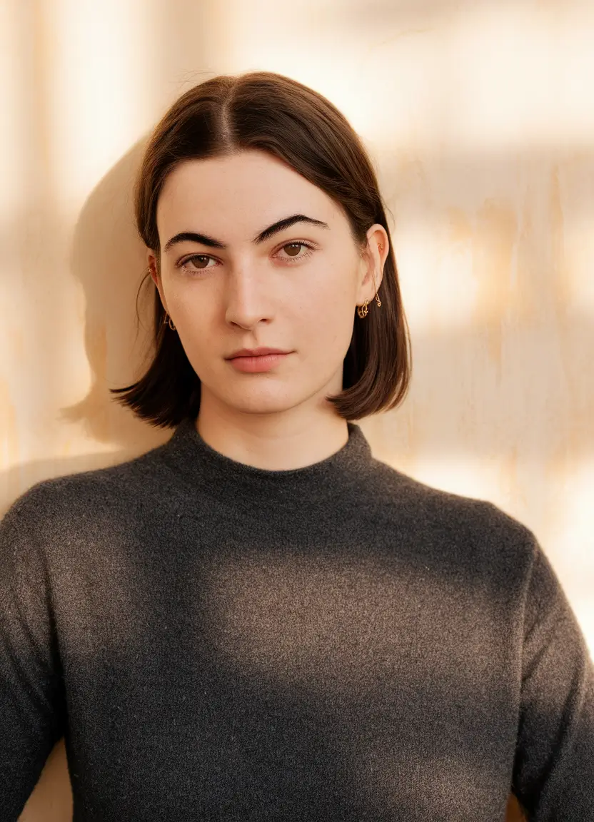 Cozy Autumn Haircuts for 2025 Classic Straight Short Bob