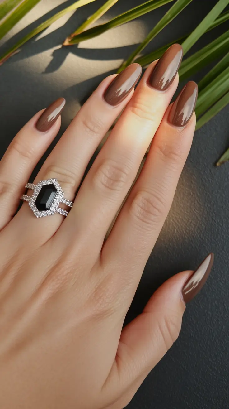 Fall 2025 Nail Colors - Trendy Shades Mocha Almond Dream