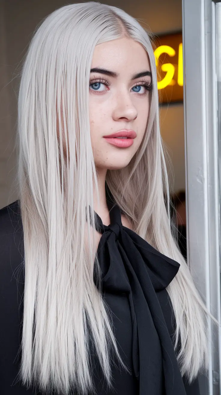 Golden Fall Hair Color for Blondes in 2025 Glacial Blonde Sleekness