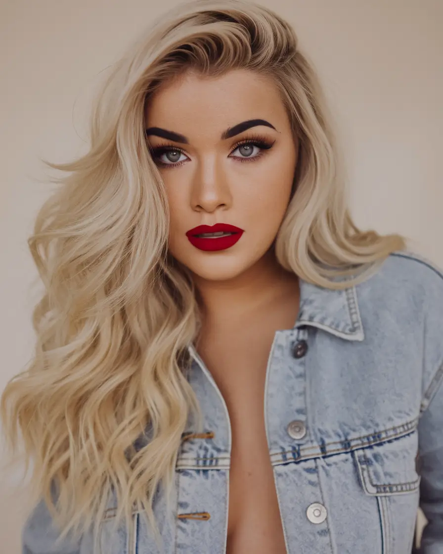 Golden Fall Hair Color for Blondes in 2025 Tousled Beige Waves