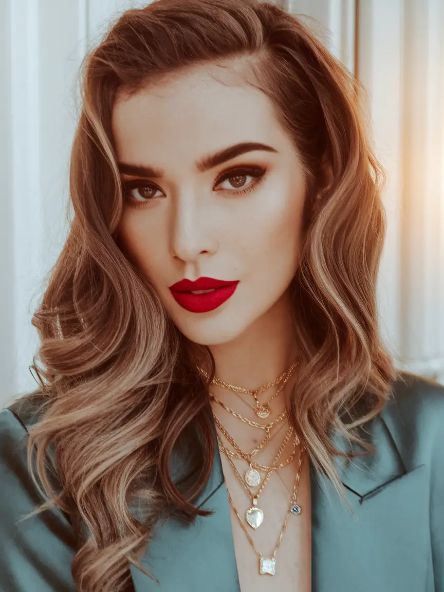Insta-Cute Hairstyles for Fall 2025 Old-Hollywood Waves with a Modern Twist