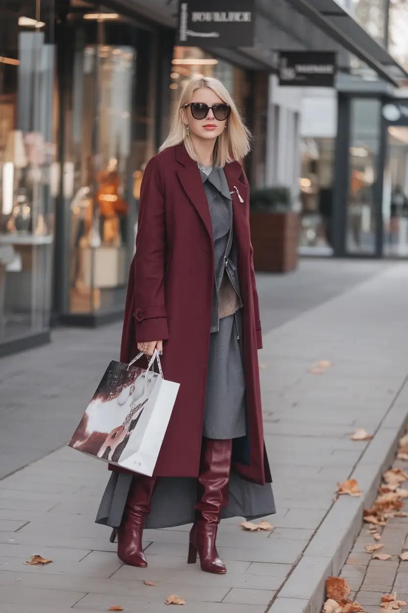 Layering outfits for Chilly Fall 2025 Polished and Chic: The Statement Coat