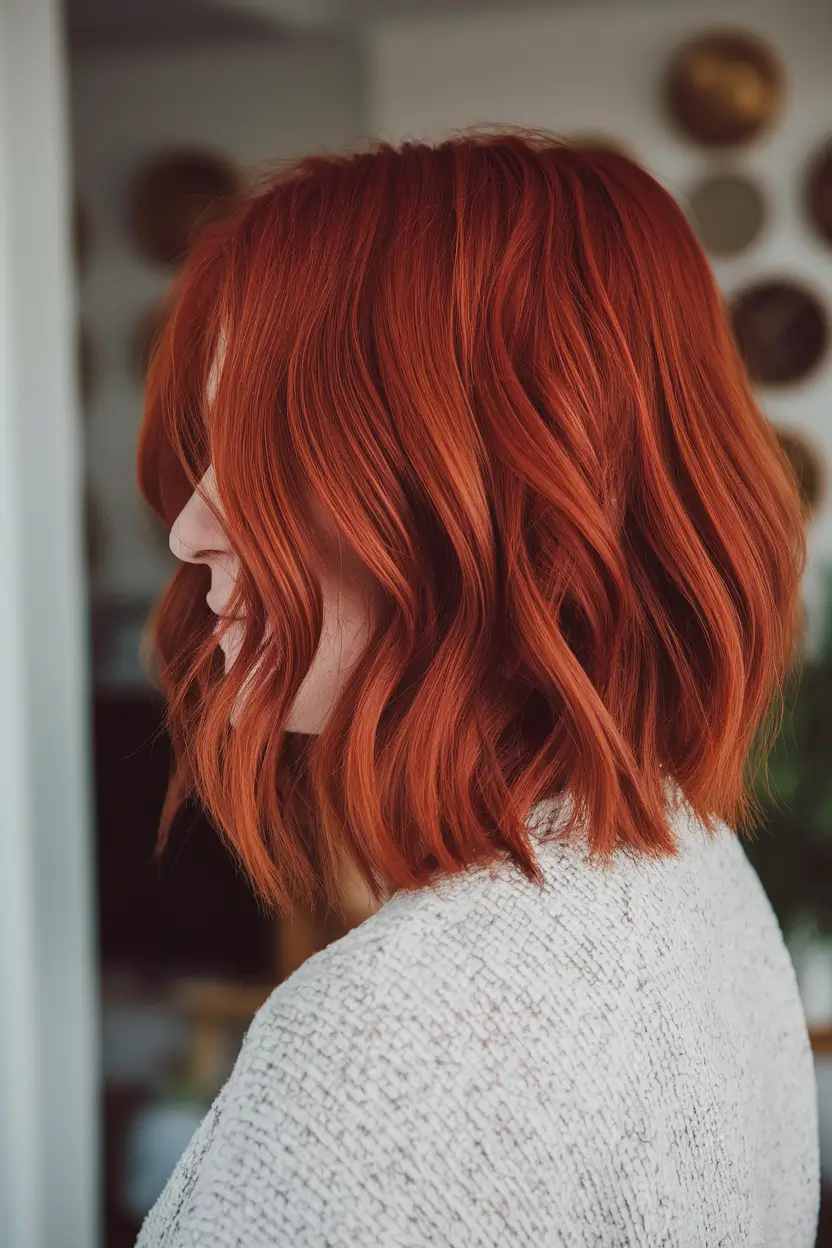 Must-Try Fall Red Hair Colors for Redheads 2025 Copper Cinnamon Waves for Cozy Autumn Days