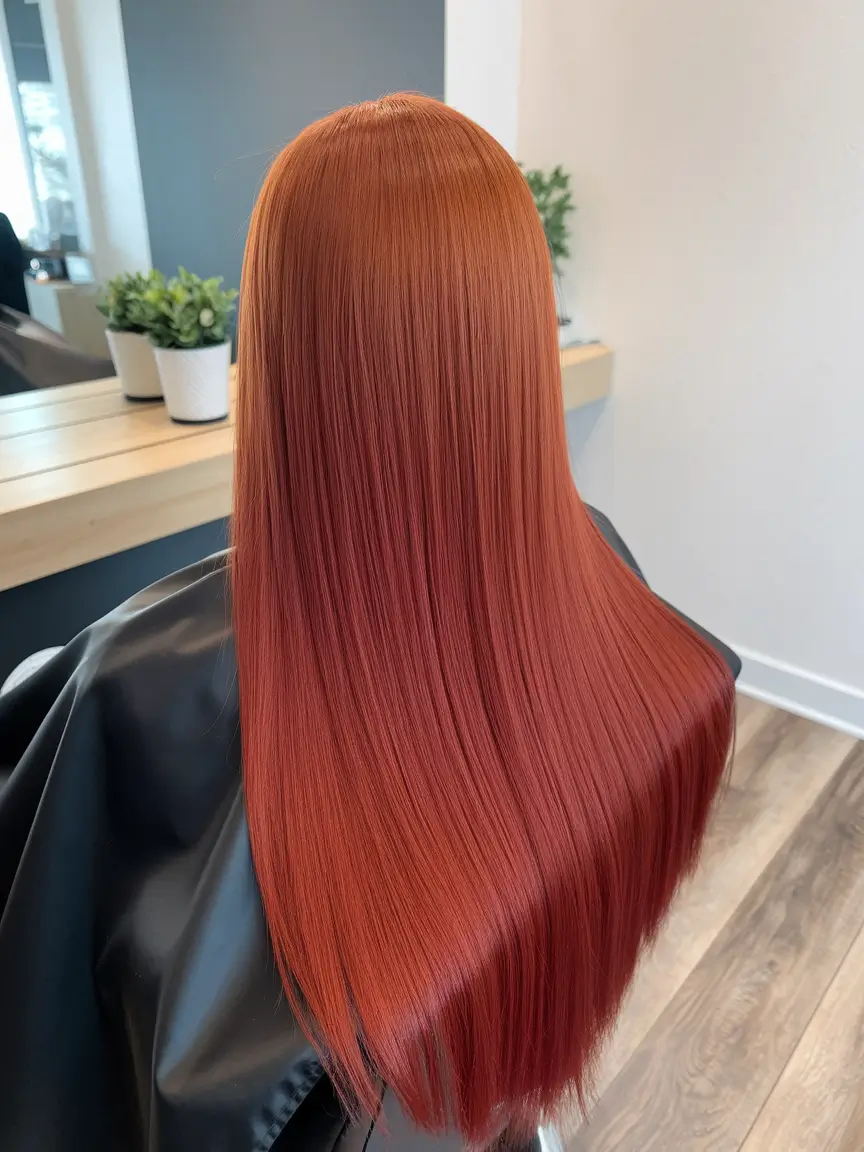 Must-Try Fall Red Hair Colors for Redheads 2025 Apricot Copper Sleekness for Natural Statement