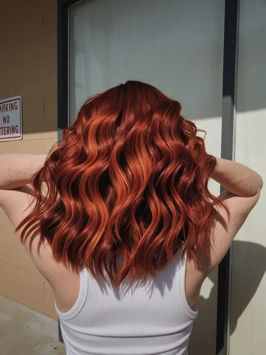 Must-Try Fall Red Hair Colors for Redheads 2025 Copper Flame Shag With Autumn Attitude