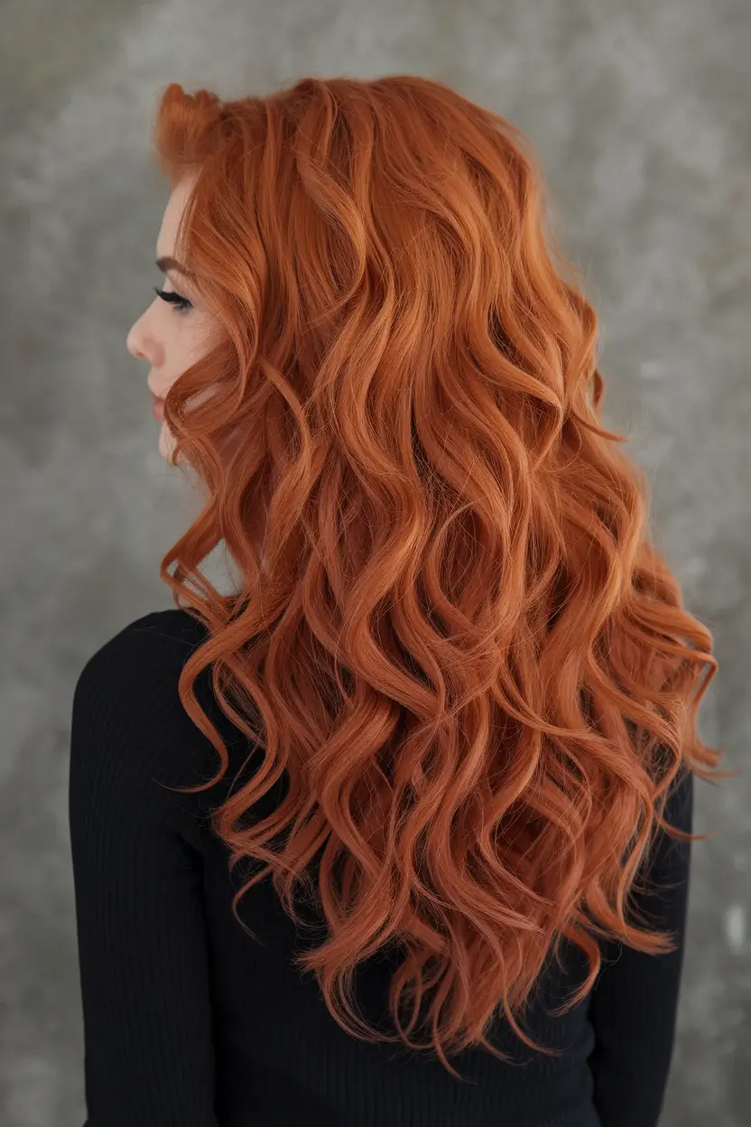 Must-Try Hairstyles for Women in Fall 2025 Fiery Pumpkin-Spice Curls