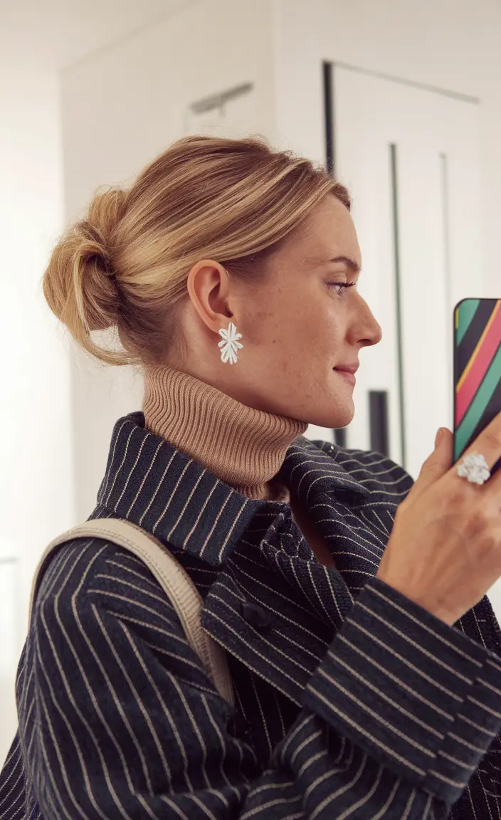 Must-Try Hairstyles for Women in Fall 2025 Tucked-In Parisian Low Bun