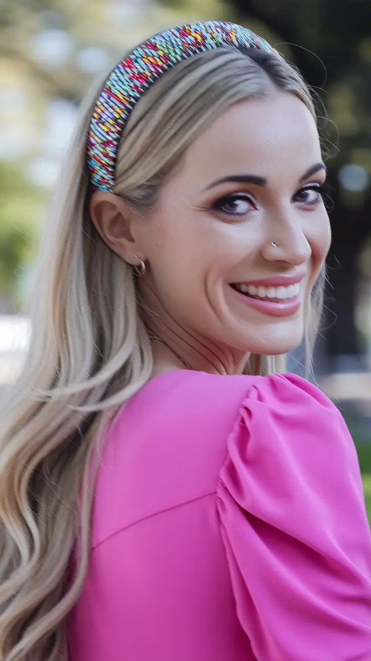 Must-Try Hairstyles for Women in Fall 2025 – Beaded-Crown Blonde