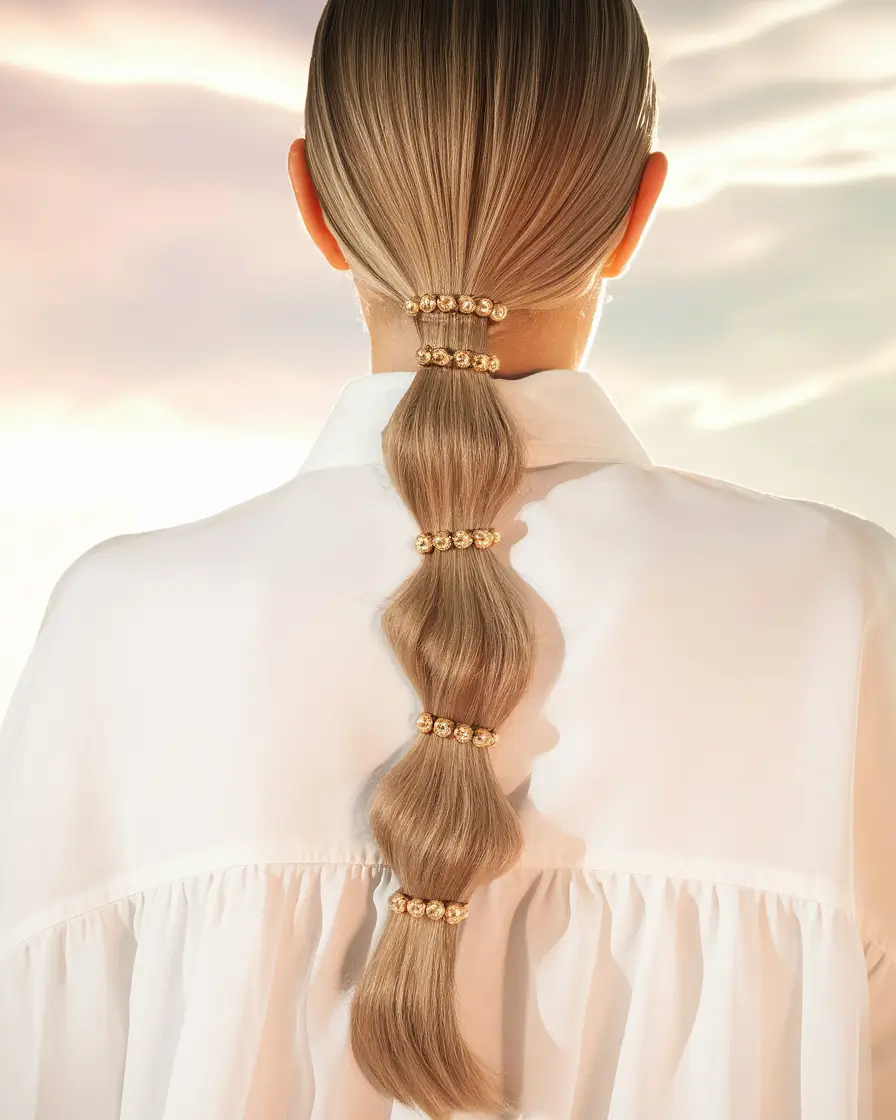 Must-Try Hairstyles for Women in Fall 2025 Bubble Pony Luxe