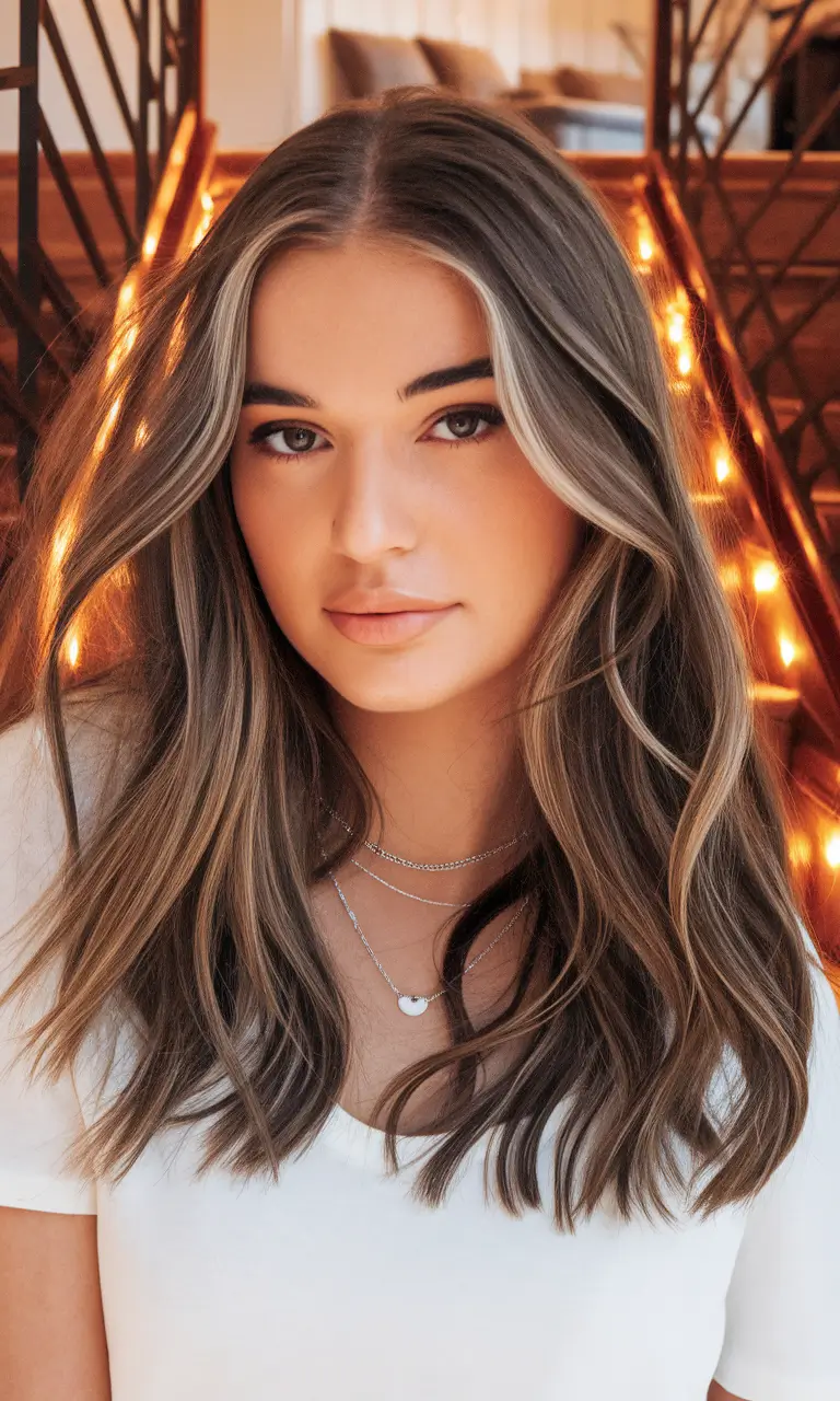 New haircuts - September 2025 ideas Soft Mid-Length Layers With Money Piece