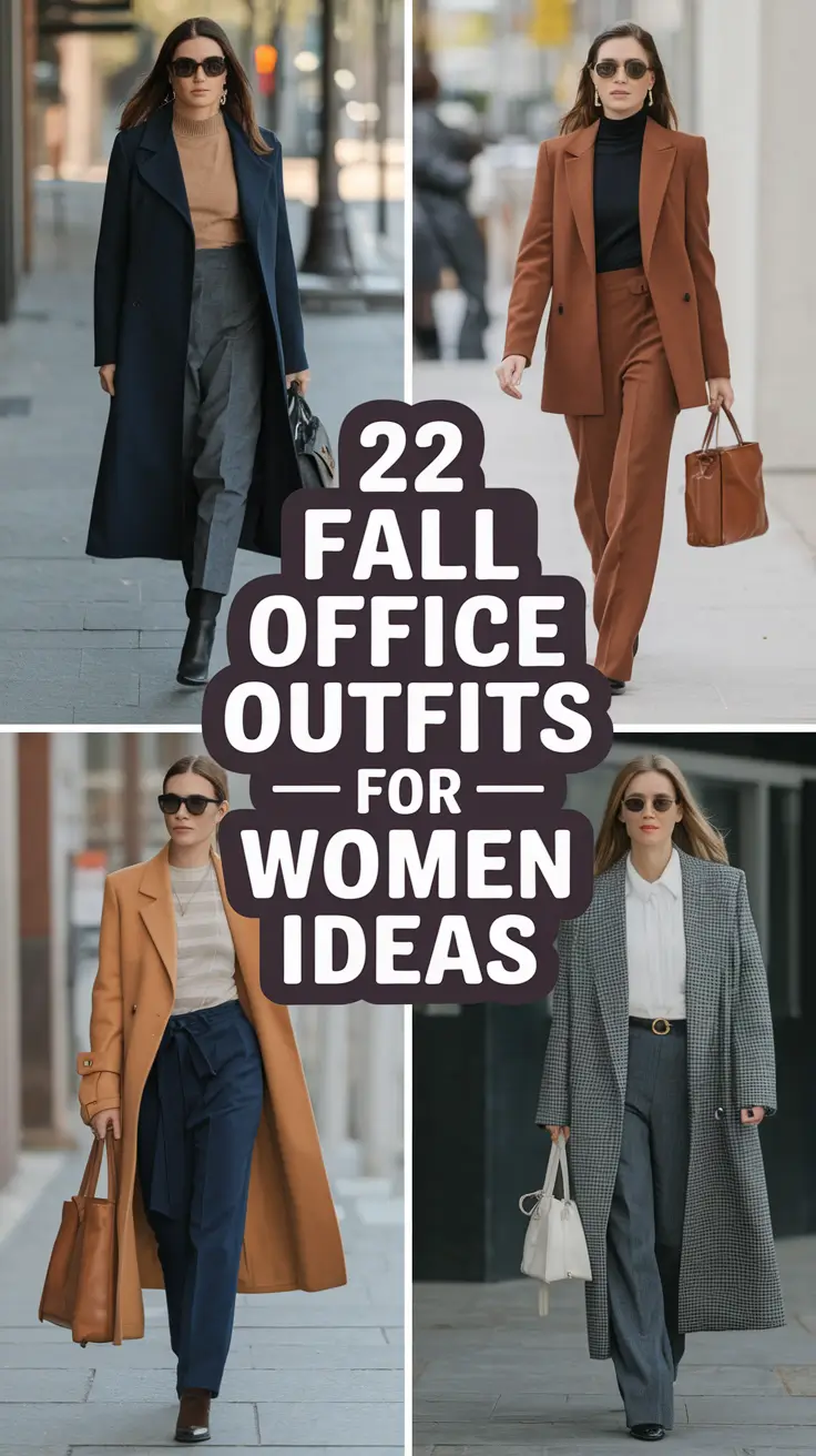 Fall Office Outfits for Women Ideas 2025: Stylish & Practical Looks for Every Work Mood