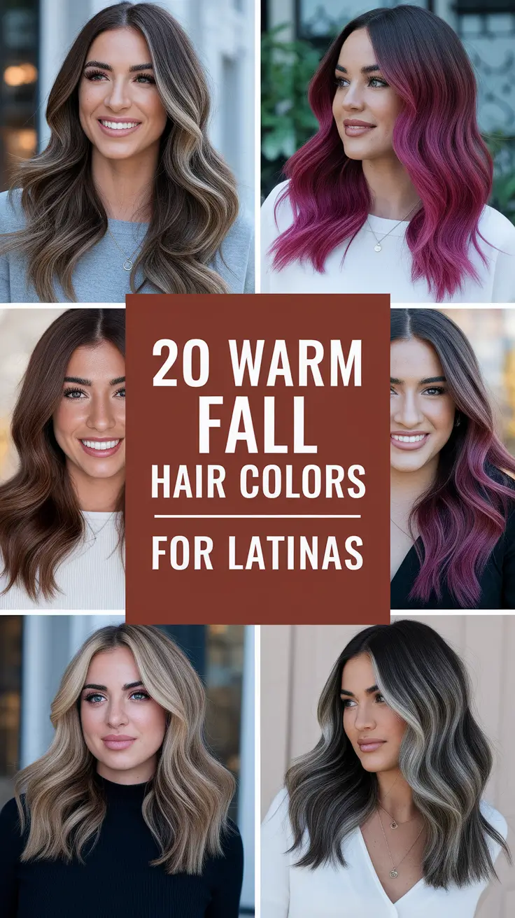 Warm Fall Hair Colors for Latinas in 2025: Rich Ideas for Every Shade of Brown Skin