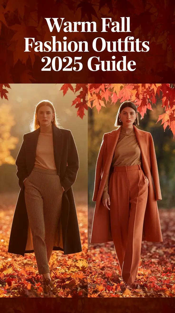 Warm Fall Fashion Outfits – 2025 Guide for Cozy & Casual Style