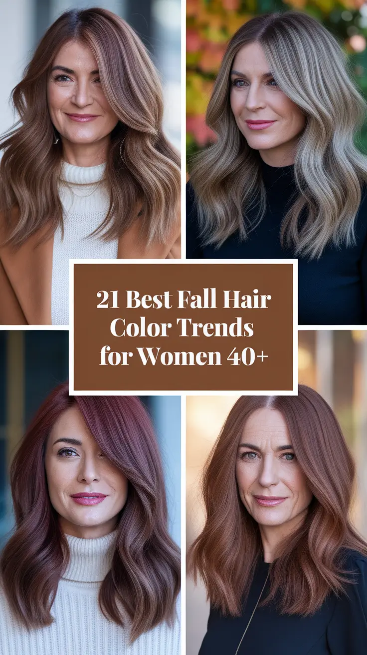 Best Fall 2025 Hair Color Trends for Women 40+: Embrace the Season with Fresh Styles