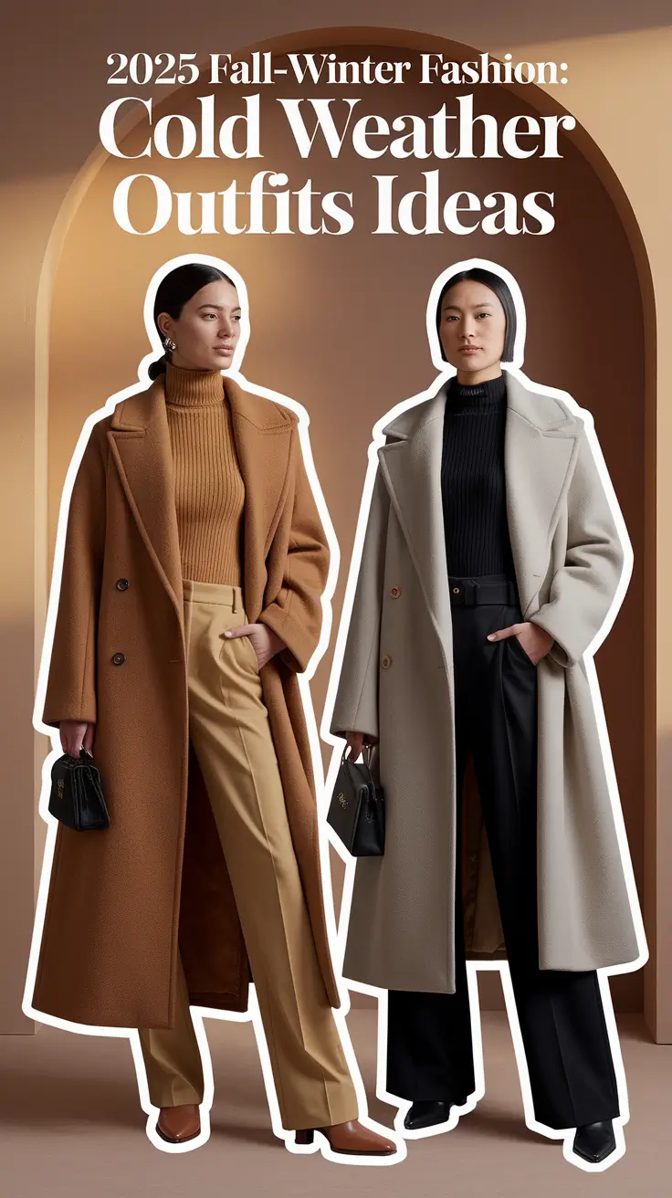 2025 Fall-Winter Fashion: Cold Weather Outfits Ideas to Stay Chic and Cozy