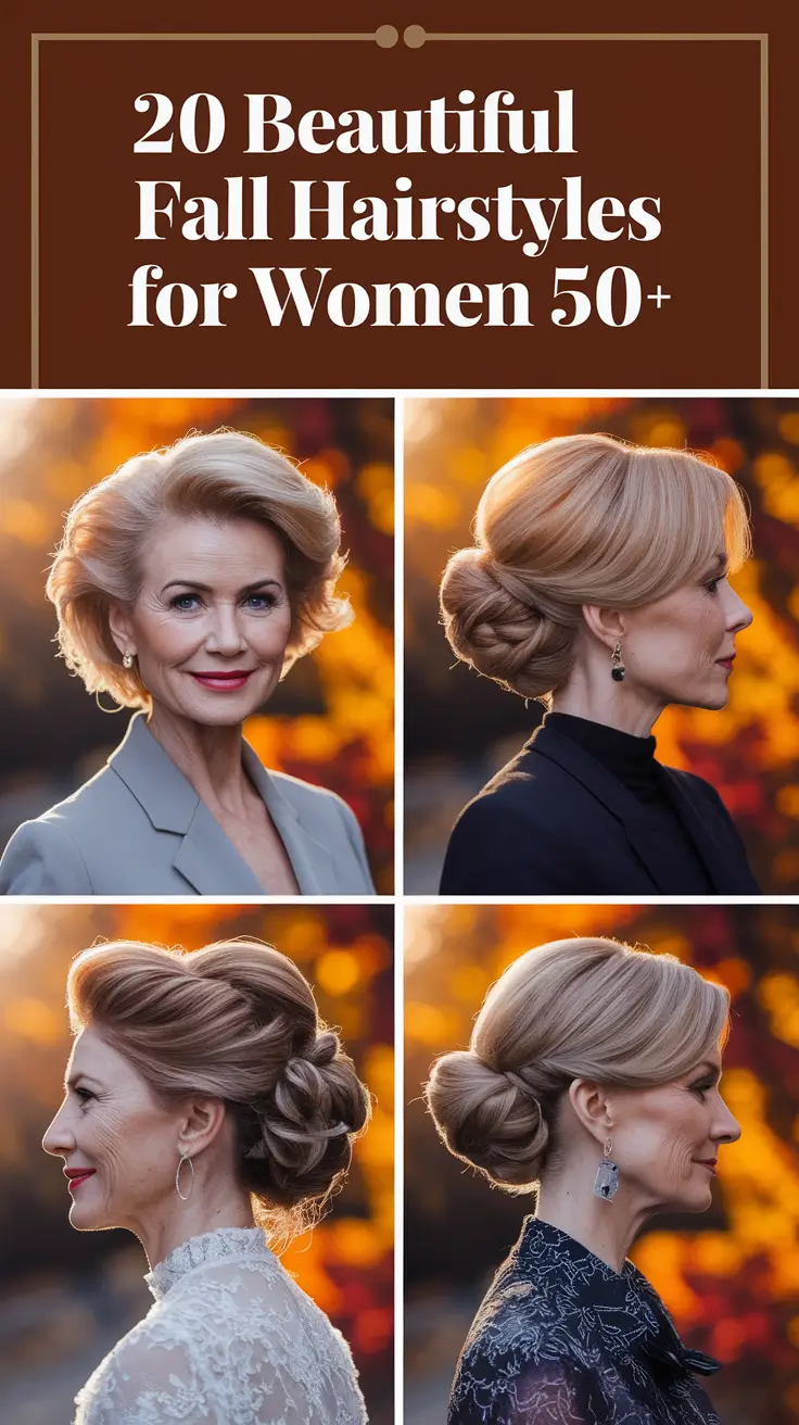 Beautiful Fall 2025 Hairstyles for Women 50+: Chic Short to Medium & Long Bob Ideas