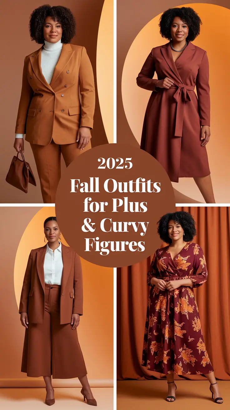 2025 Fall Outfits for Plus & Curvy Figures: Casual Chic Ideas You'll Love