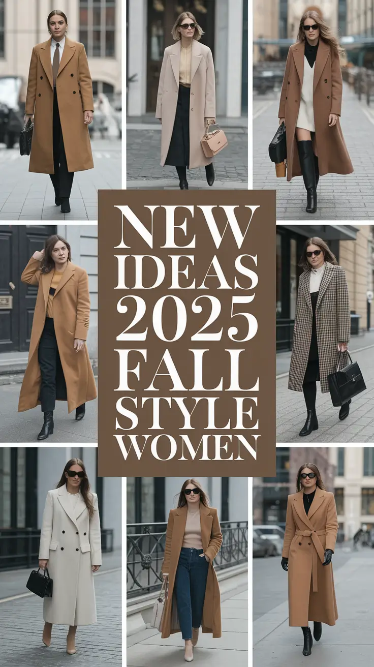 New Ideas 2025 Fall Style for Women: Fresh Outfits to Inspire Your Autumn Wardrobe