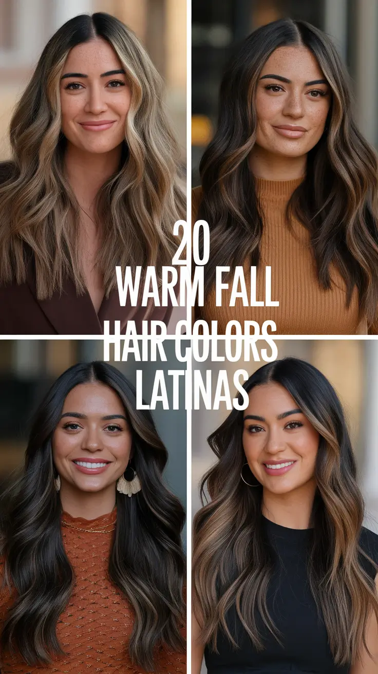 Warm Fall Hair Colors for Latinas in 2025: Rich Ideas for Every Shade of Brown Skin