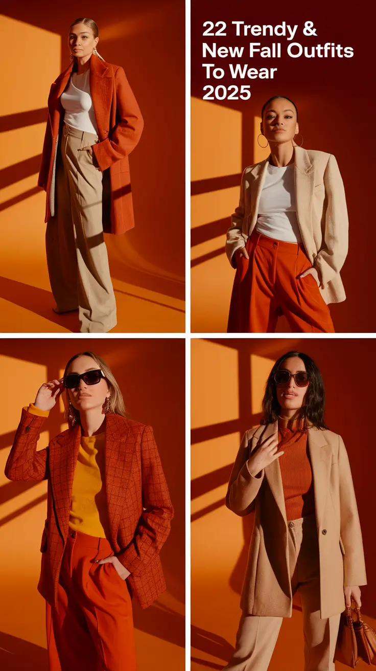 Trendy & New Fall Outfits to Wear 2025: Aesthetic Ideas for Every Style Mood
