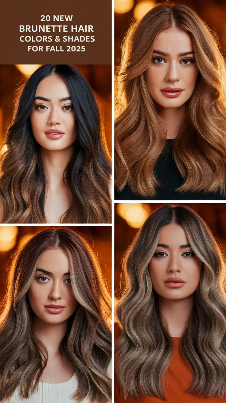 New Brunette Hair Colors & Shades for Fall 2025 That Add Instant Dimension