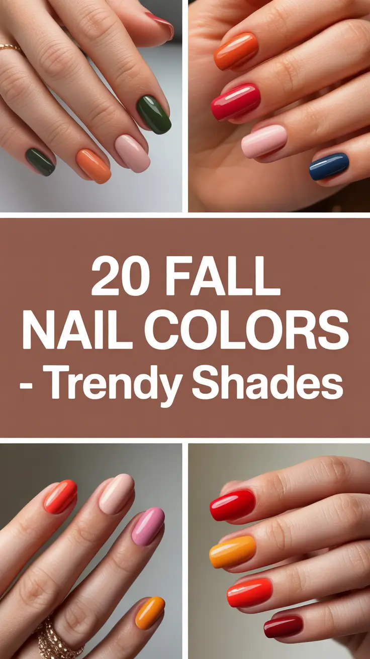 Fall 2025 Nail Colors – Trendy Shades for Autumn Designs & Inspo