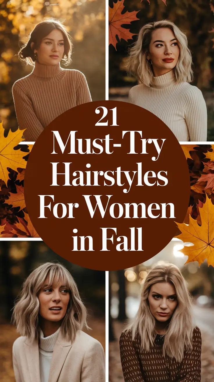 Must-Try Hairstyles for Women in Fall 2025 That Blend Aesthetic Charm with Practical Rain-Day Glam