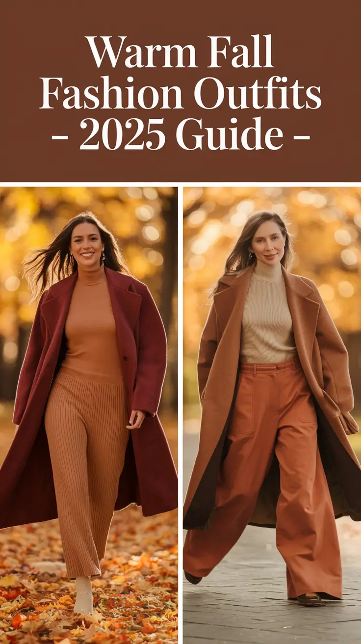 Warm Fall Fashion Outfits – 2025 Guide for Cozy & Casual Style