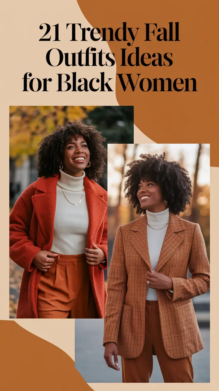 Trendy Fall Outfits Ideas for Black Women in 2025
