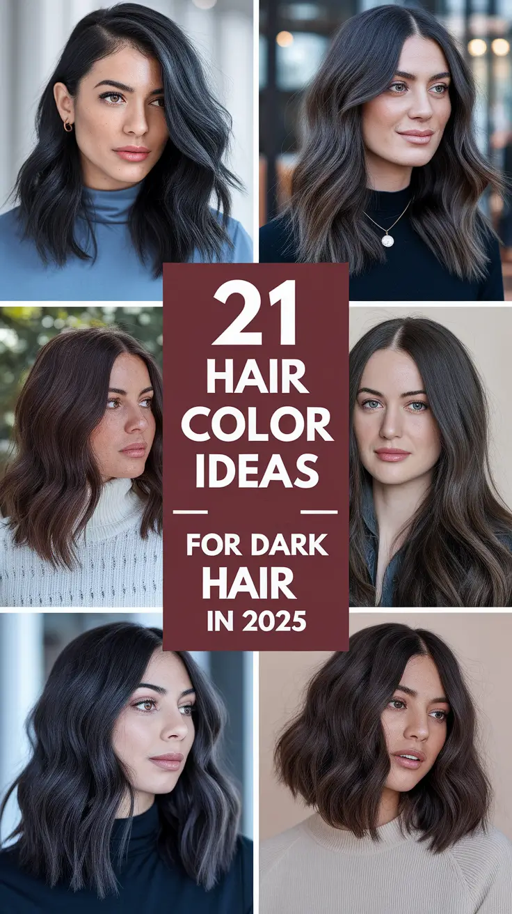 Fall Hair Color Ideas for Dark Hair in 2025 That Are Actually Wearable and Chic
