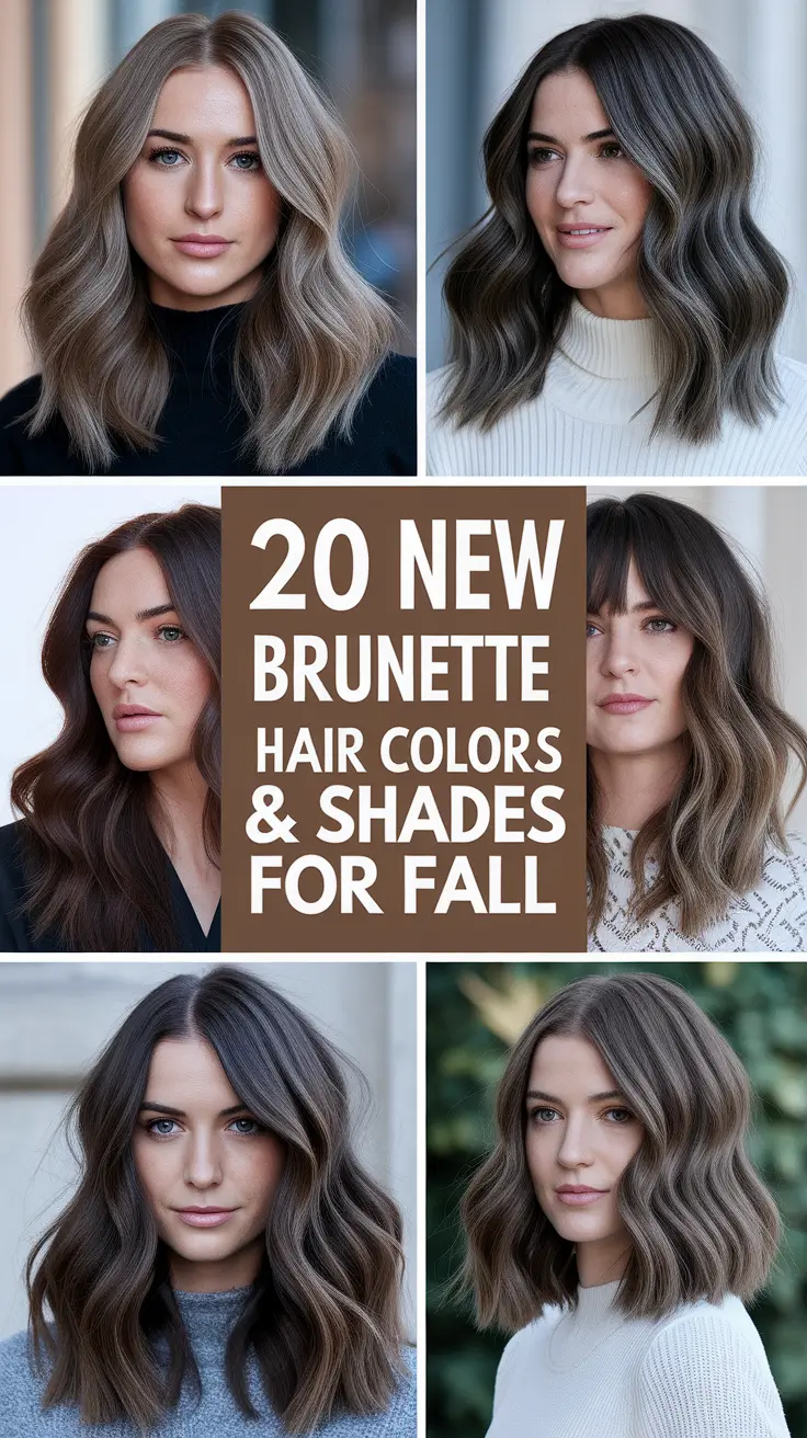 New Brunette Hair Colors & Shades for Fall 2025 That Add Instant Dimension
