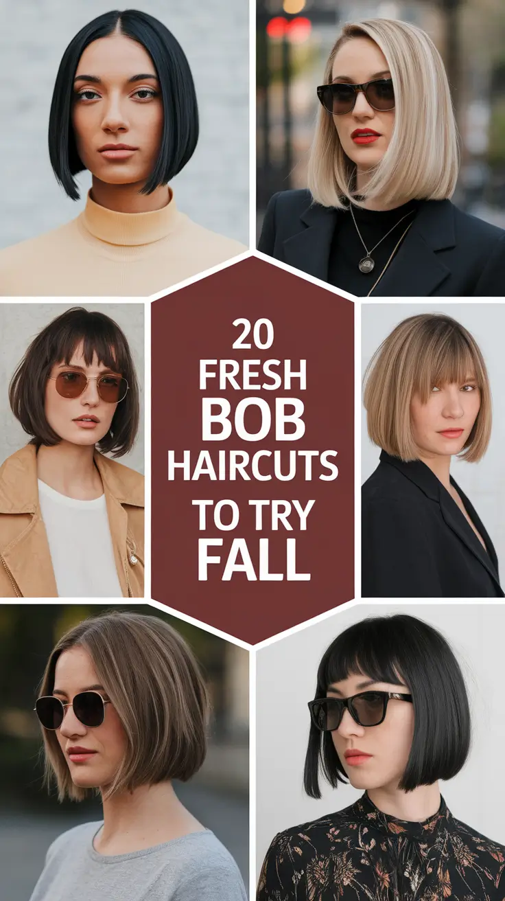Fresh Bob Haircuts to Try Fall 2025: Chic & Trendy Styles for Every Woman