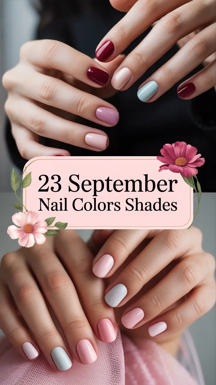 September 2025 Nail Colors Shades That Will Be Everywhere This Fall