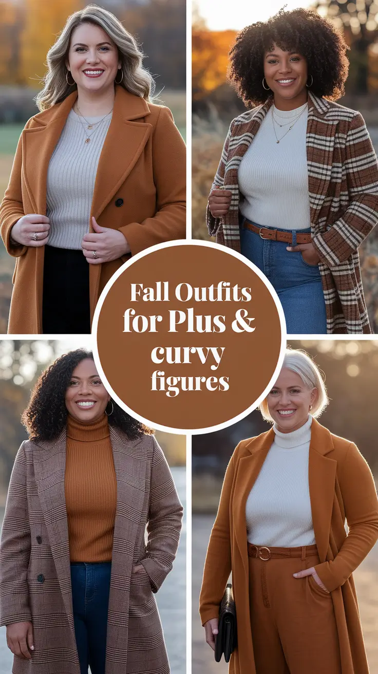 2025 Fall Outfits for Plus & Curvy Figures: Casual Chic Ideas You'll Love