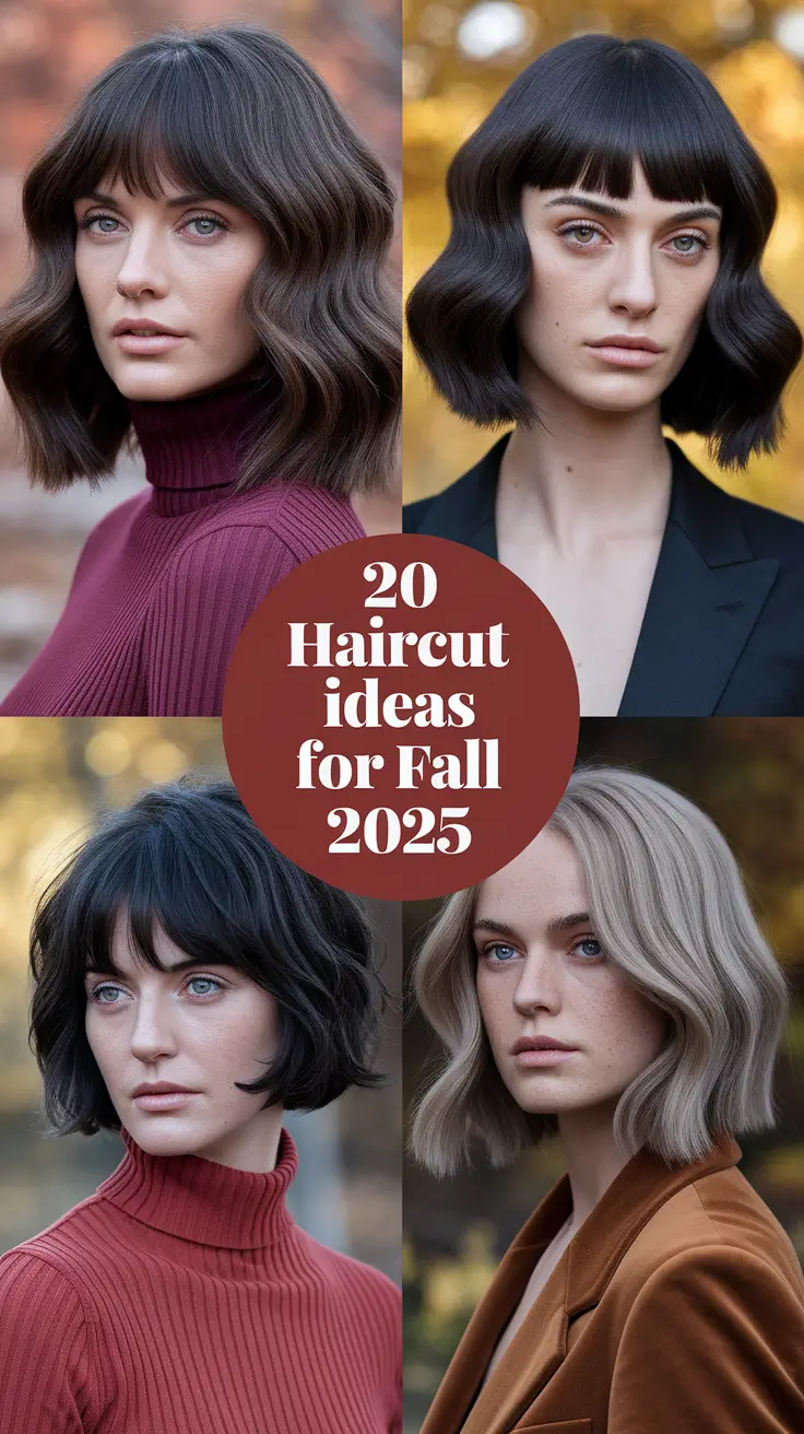 Haircut Ideas for Fall 2025: Fresh, Chic, and Totally Wearable Looks