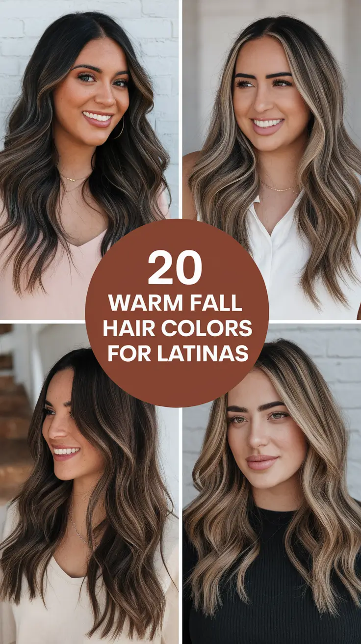 Warm Fall Hair Colors for Latinas in 2025: Rich Ideas for Every Shade of Brown Skin