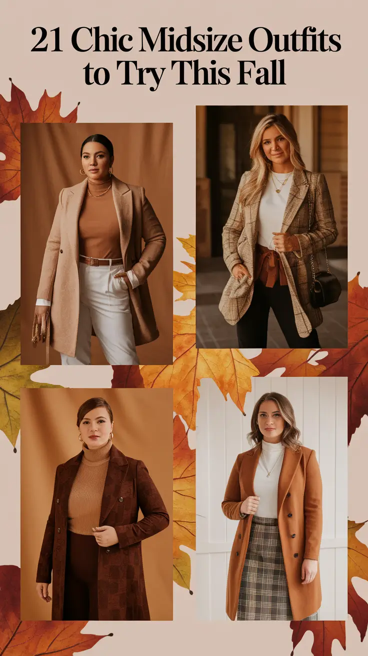 21 Chic Midsize Outfits to Try This Fall 2025 – Trendy Looks for Every Occasion