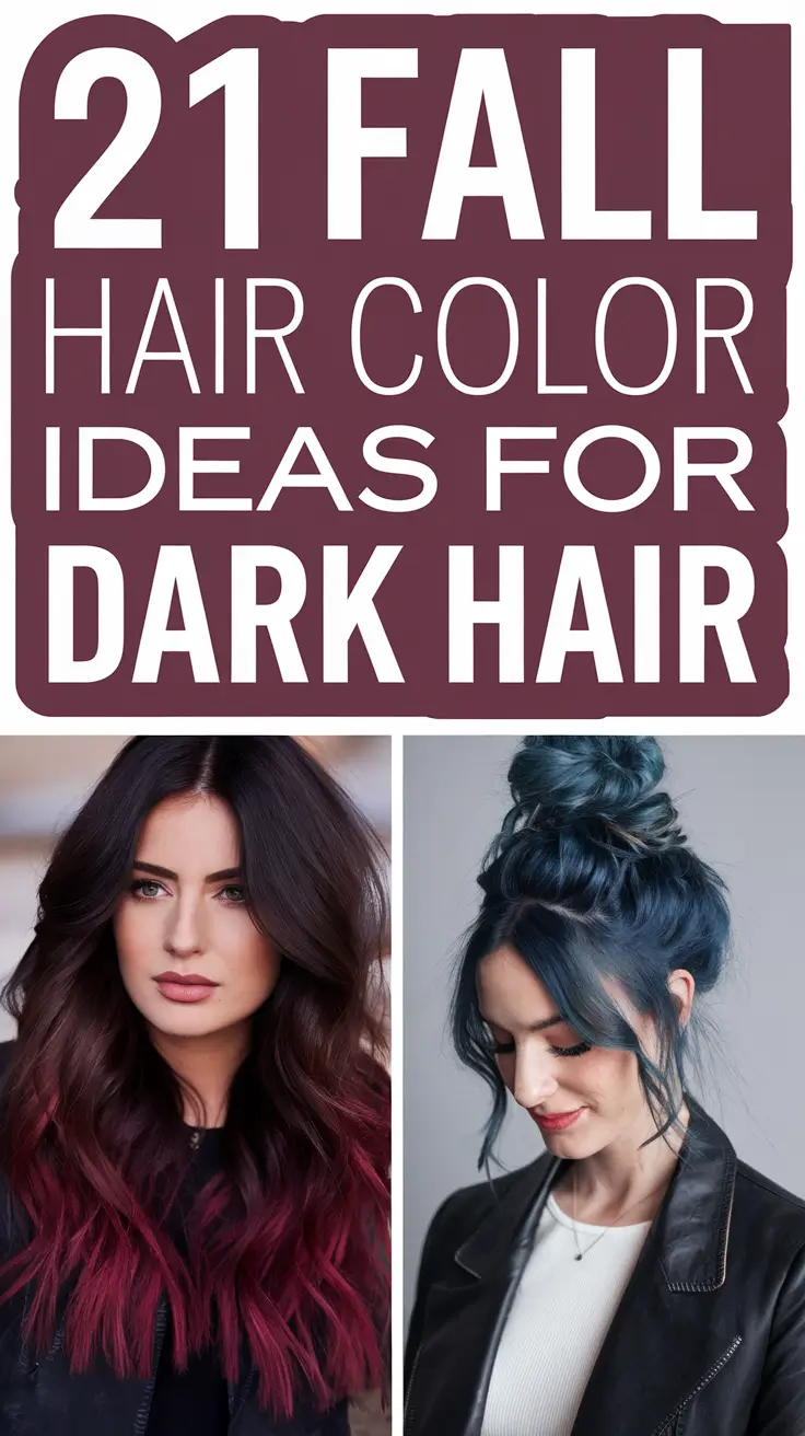 Fall Hair Color Ideas for Dark Hair in 2025 That Are Actually Wearable and Chic