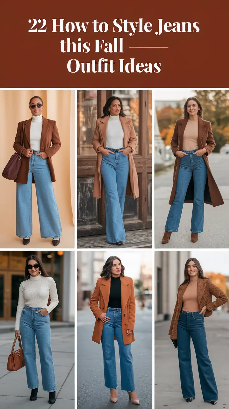 How to Style Jeans This Fall – 2025 Outfit Ideas