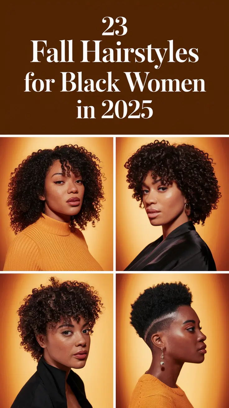 Fall Hairstyles for Black Women in 2025: Elegant, Bold & Effortlessly Cool Looks to Try This Season