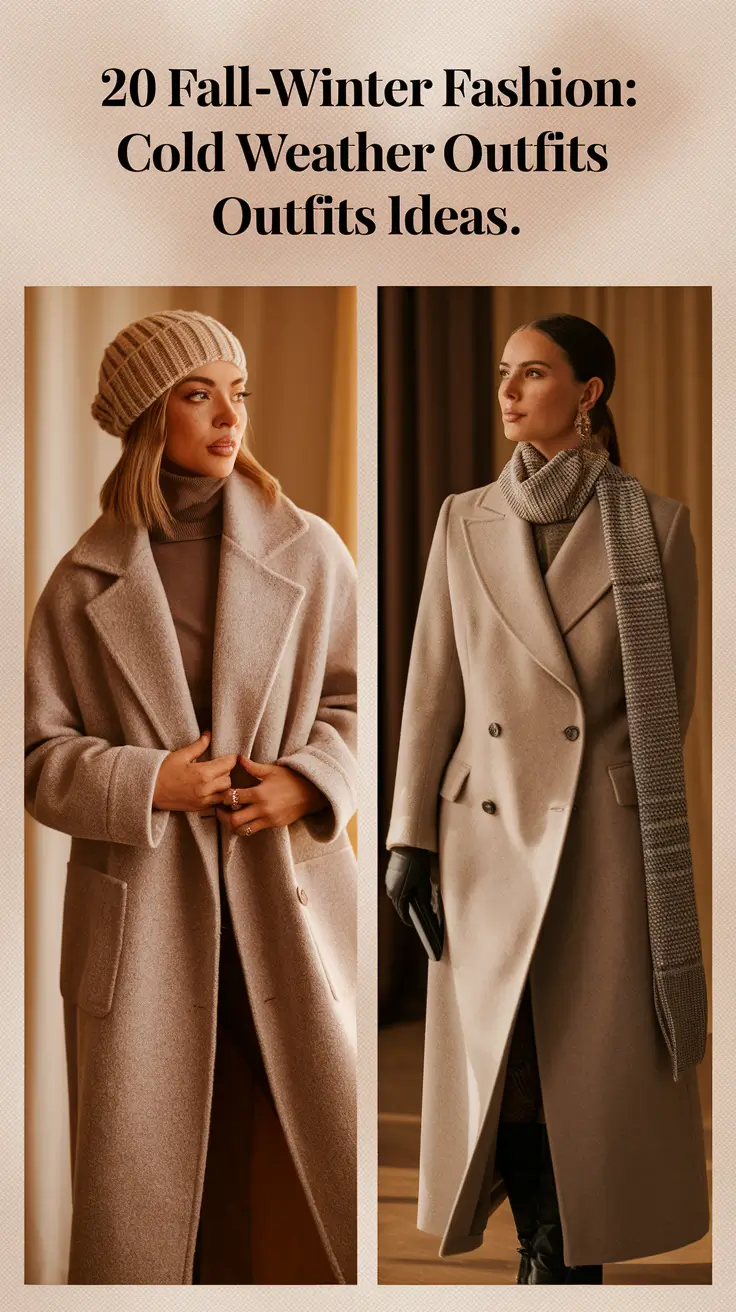 2025 Fall-Winter Fashion: Cold Weather Outfits Ideas to Stay Chic and Cozy