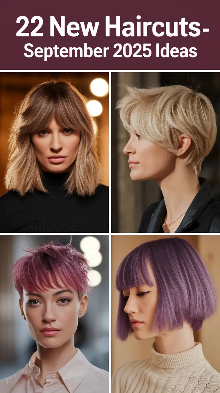 New Haircuts – September 2025 Ideas That Will Totally Change Your Look
