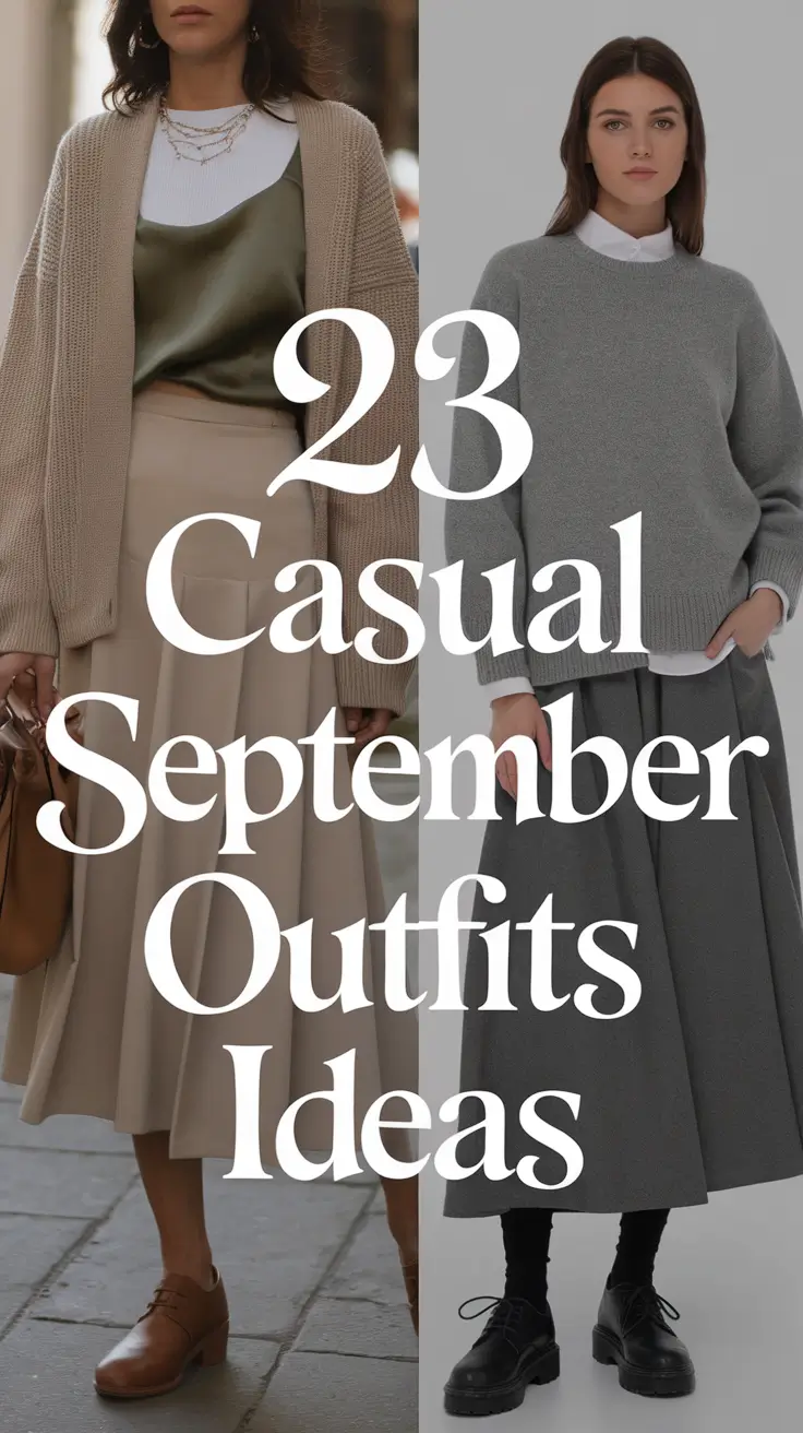 Best Casual September Outfits Ideas 2025: What to Wear in Style from Lake Como to New York