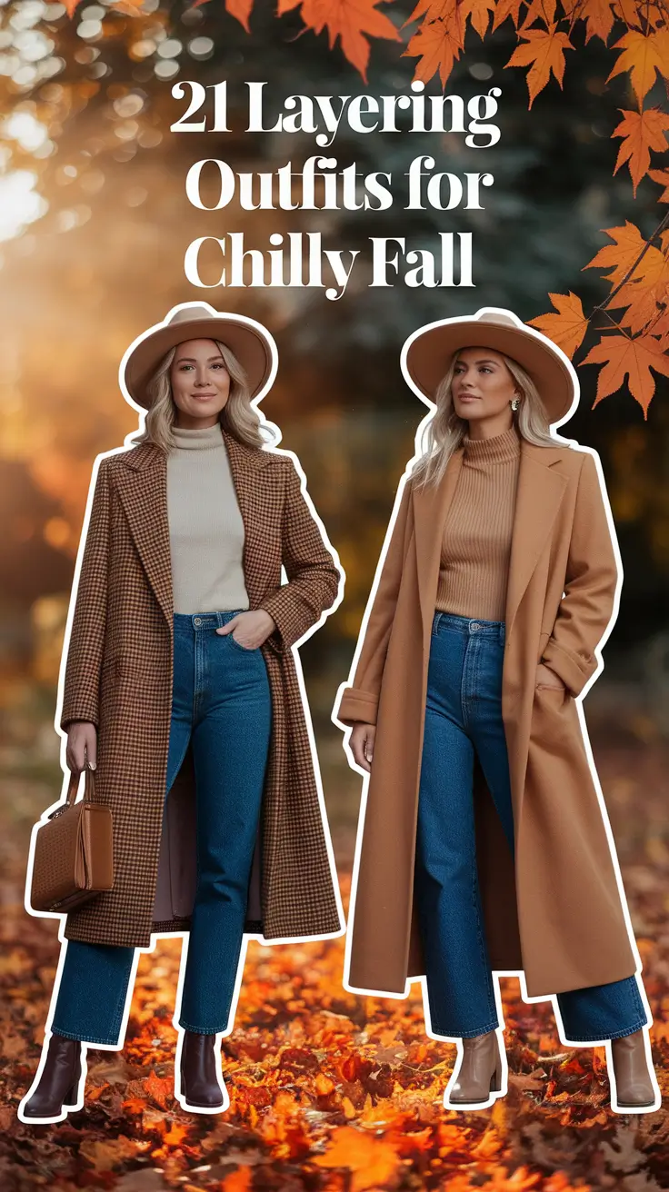 Layering Outfits for Chilly Fall 2025: Trendy Ideas to Dress to Impress
