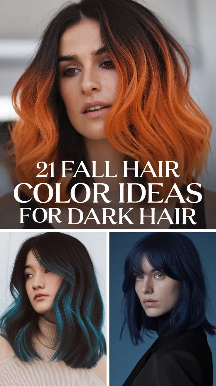 Fall Hair Color Ideas for Dark Hair in 2025 That Are Actually Wearable and Chic